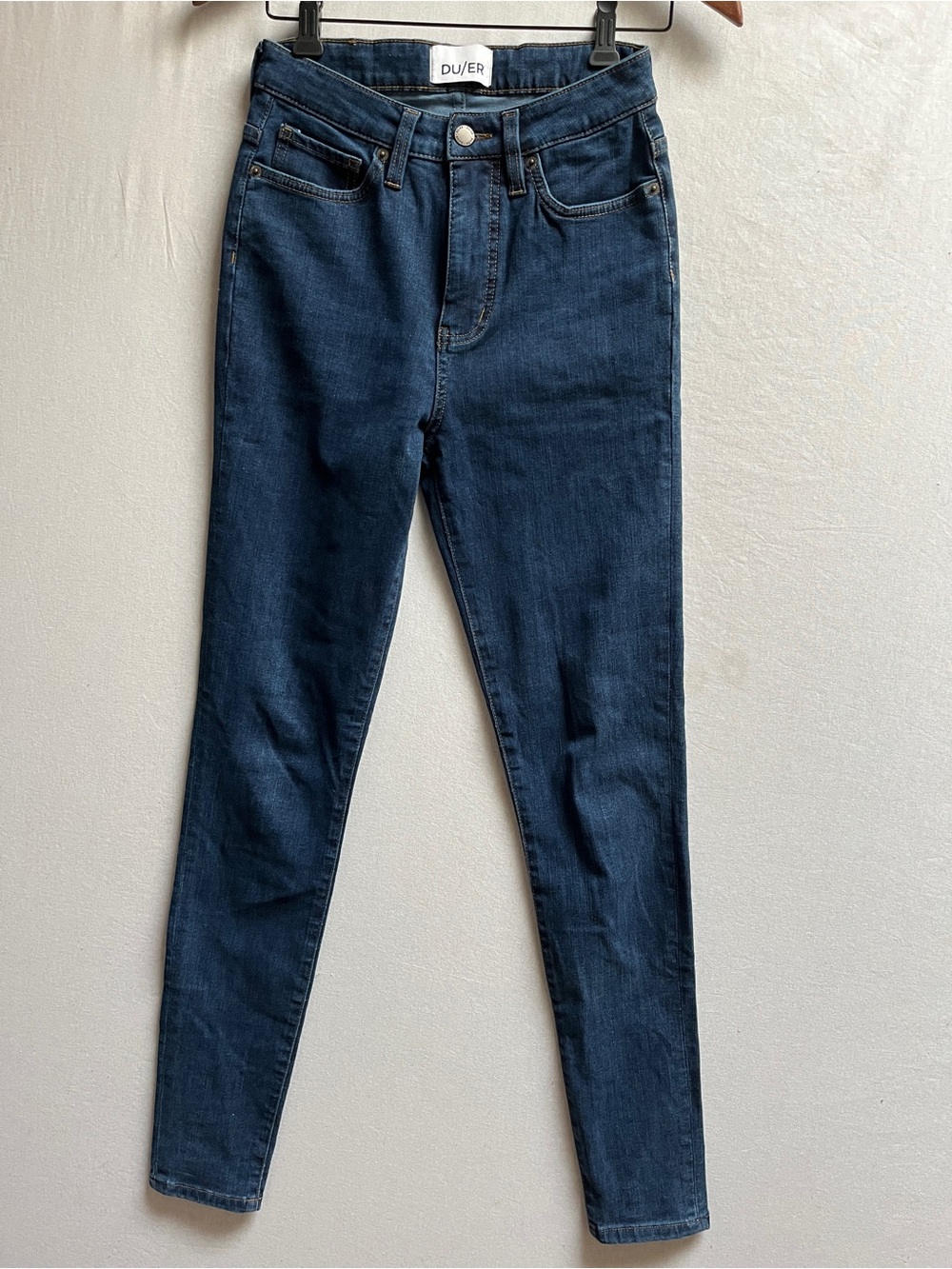 DUER Four Way Flex High Rise Skinny Jeans 26